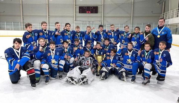 Воспитанники спортивной школы «Биектау» заняли первое место в турнире по хоккею «ALGA CUP»