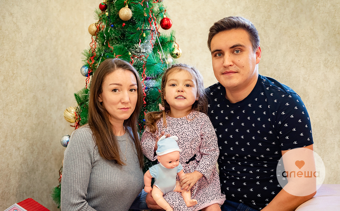 Чтобы жить маленькой Амалии из Казани срочно нужна операция на сердце за 15 млн