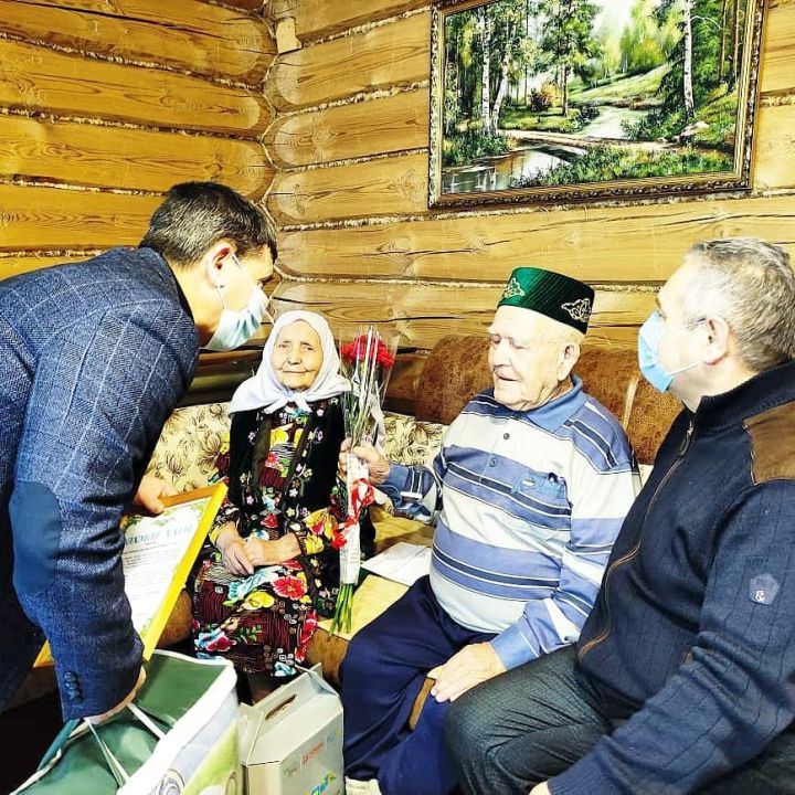 Свой 90-летний юбилей отметил Магсум Галимзянов, житель Битаманского СП