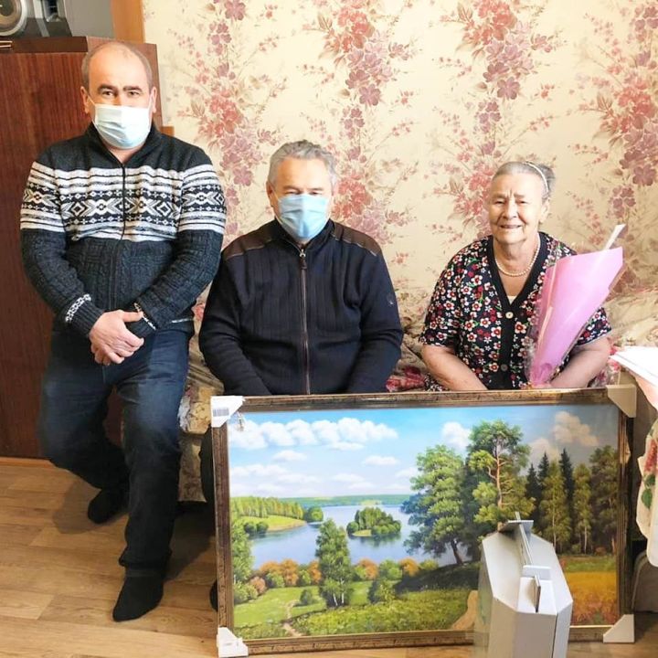 90-летие отметила Агафья Михеева, жительница посёлка ж/д ст. Высокая гора