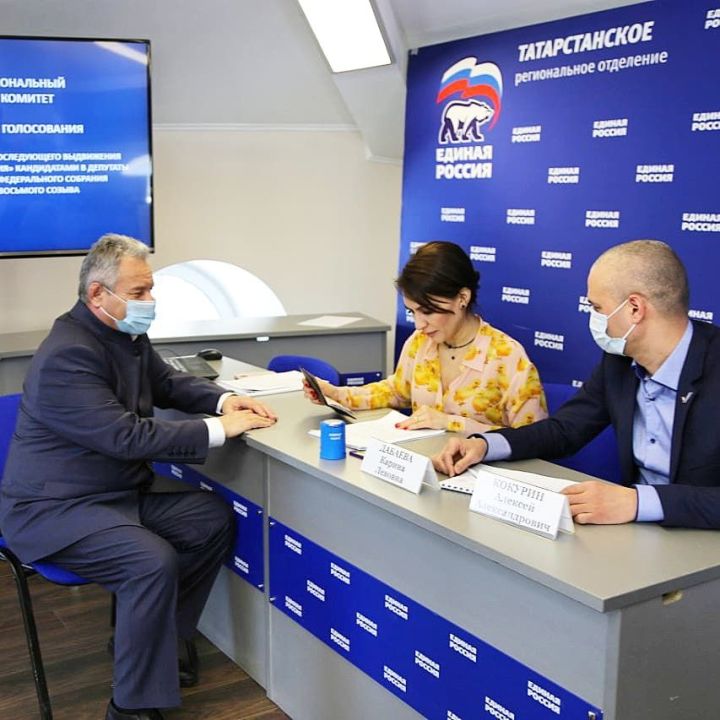 Глава Высокогорского района Рустам Калимуллин примет участие в предварительном голосовании