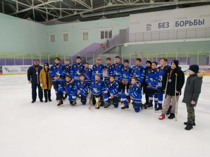 Хоккеисты команды «Биектау» стали вторыми в республике