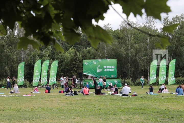 В Татарстане в этом сезоне пройдет порядка 600 тренировок по проекту «Зеленый фитнес»