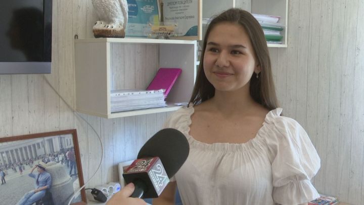 Анастасия Миронова мечтает учиться на факультете зарубежной филологии КФУ