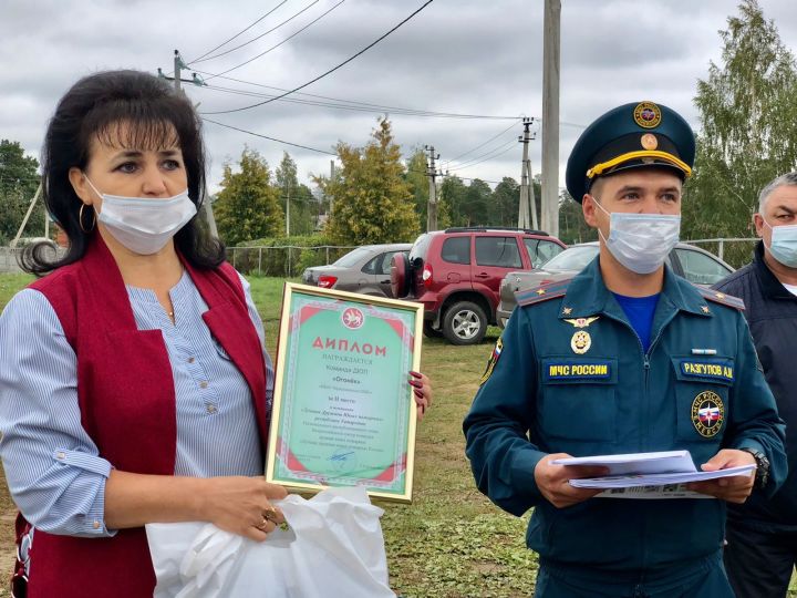 Юные пожарные Высокогорского района – в числе лучших в Татарстане