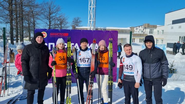 Высокогорцы приняли участие в лыжных гонках на Спартакиаде муниципальных служащих - 2022