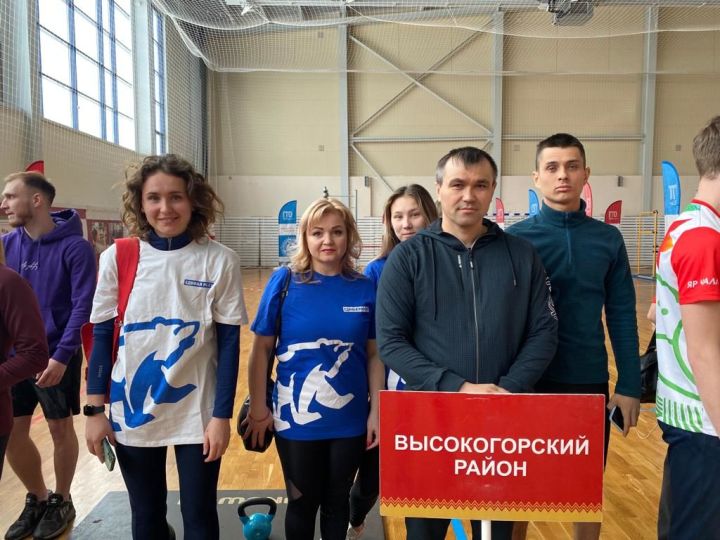 Команда Высокогорского района принимает участие в "Играх ГТО-2022"