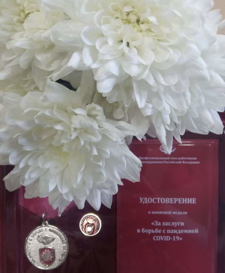Терапевта из Дубъяз наградили медалью «За заслуги в борьбе с пандемией Covid-19»