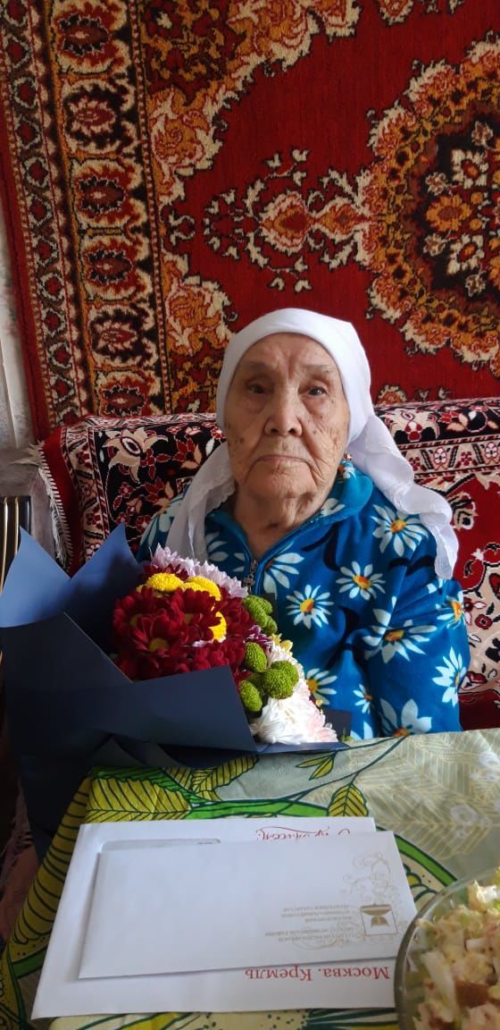 Шария Гарипова из Куркачей отметила 95-летие