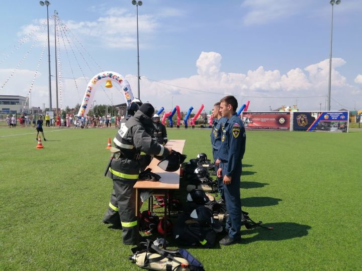 Пожарные отряды республики показали себя на смотре-конкурсе в Высокогорском районе