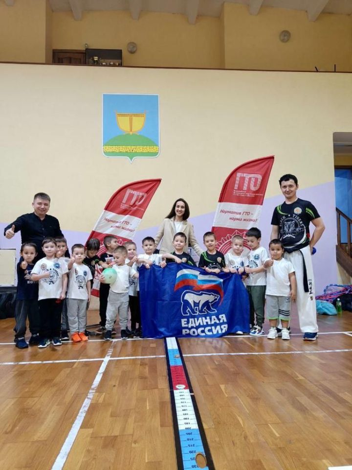 В районе прошли соревнования «Быстрее. Выше. Сильнее»