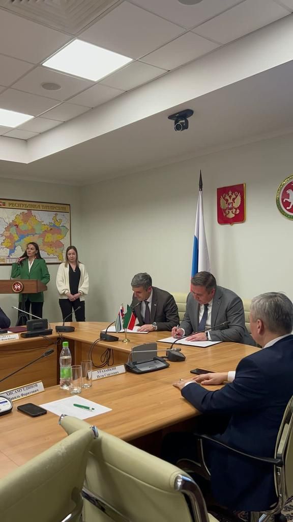 Республика Абхазия и Высокогорский район заключили соглашение о сотрудничестве