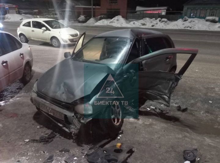 На въезде в село Высокая Гора произошла авария