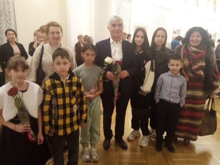 Высокогорские музыканты встретились с композитором Рашидом Калимуллиным