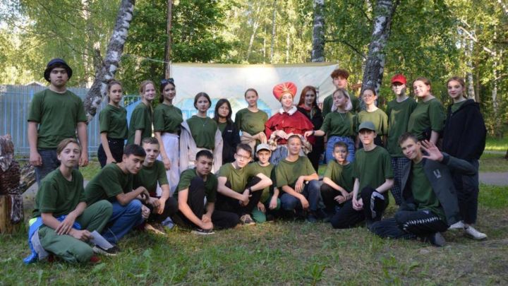 В Высокогорском районе Татарстана стартовала военно-патриотическая смена «Путь героев»