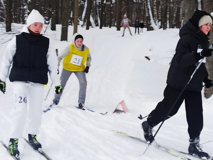 Школьники в Бирюлях и Мемделе оказались лучшими в лыжном виде спорта