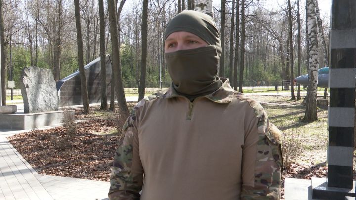 Боец с позывным «Секрет» в зоне СВО