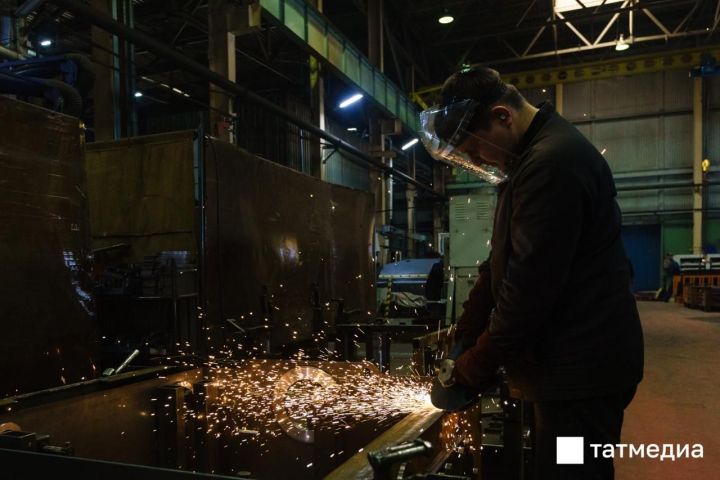 Объем промышленного производства в Татарстане за год вырос на 11%