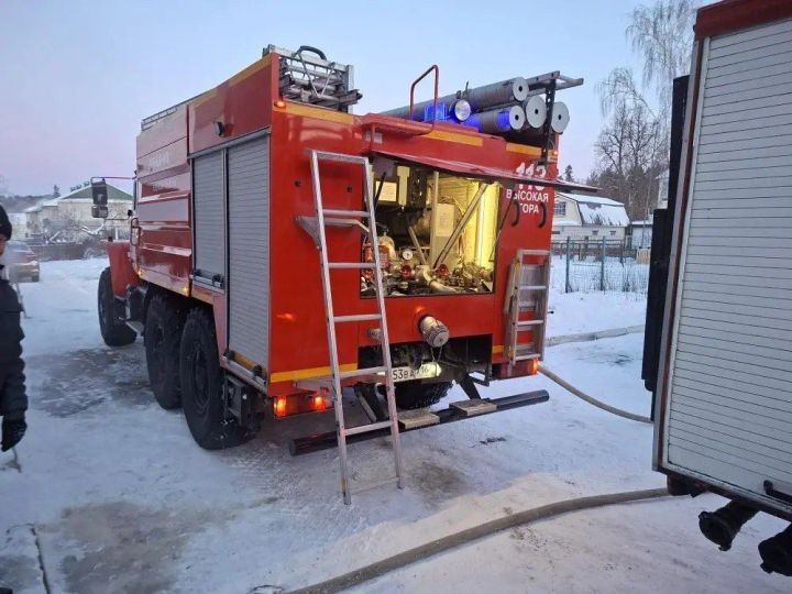 В посёлке Дачное ликвидирован пожар в квартире на первом этаже