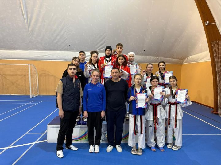 Юные спортсмены стали призерами Первенства Татарстана по тхэквондо