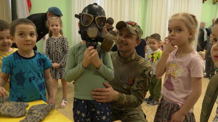 В детском саду «Байгыш» состоялась встреча «Союзом Ветеранов СВО»