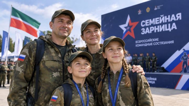 Семья из Татарстана назвала «Зарницу» школой единства