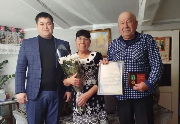 Супруги Жиленко отметили 55-летие семейной жизни в Татарстане