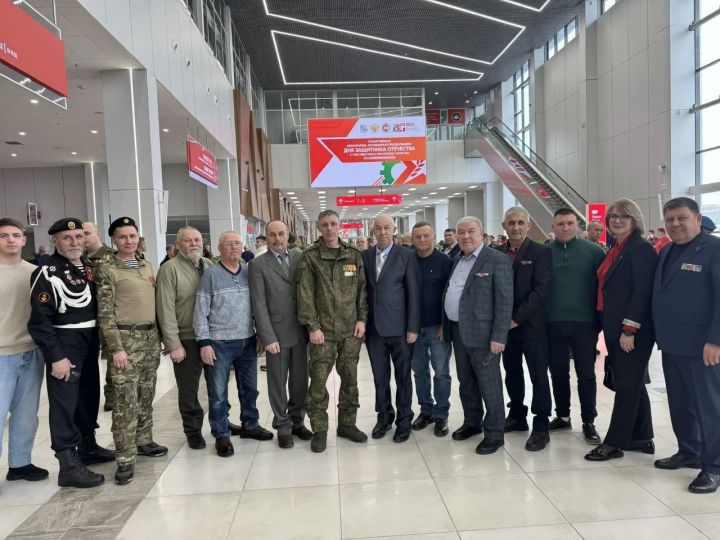 Делегация Высокогорского района приняла участие в мероприятии ко Дню защитника