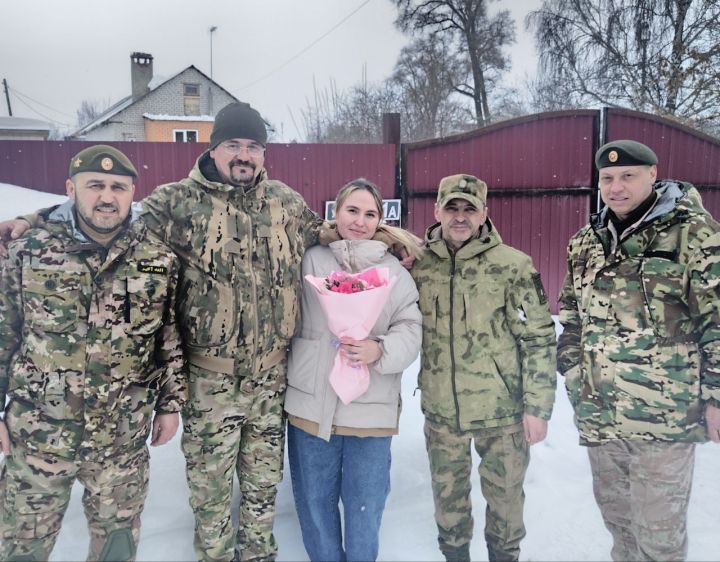 В Высокогорском районе поздравили матерей и жён погибших бойцов
