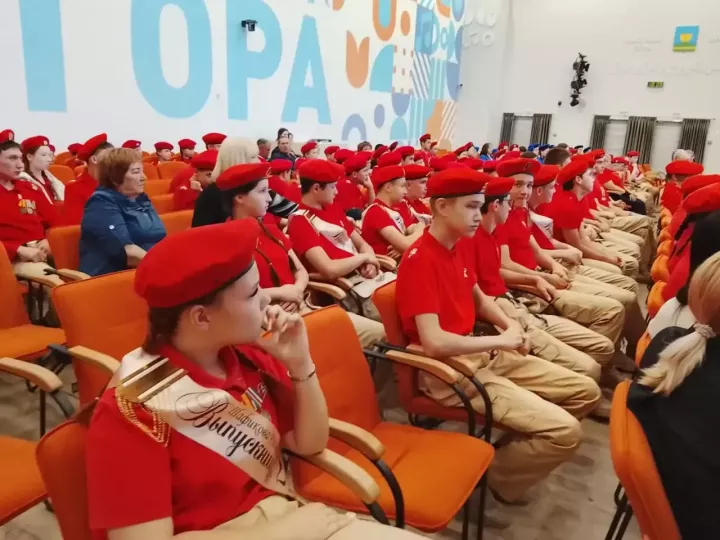 В Высокогорском районе прошел слет «ЮНАРМИЯ — 10 лет в едином строю»