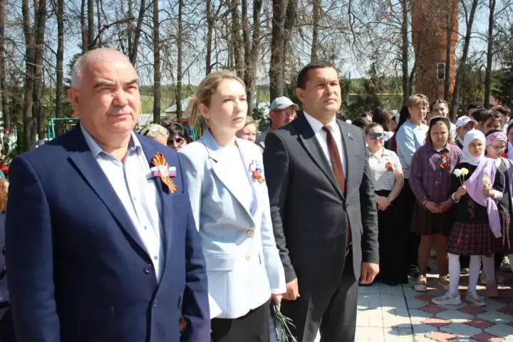 День Победы в селе Дубъязы объединил жителей на памятном митинге
