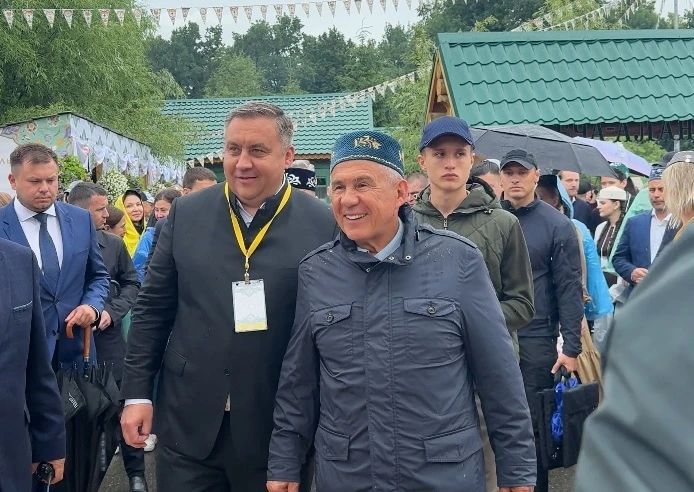 Дождь Сабантую не помеха! В Мирном кипит праздник