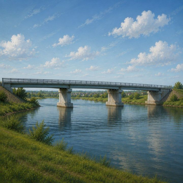 В Нурлатском районе открыли мост через Большой Черемшан