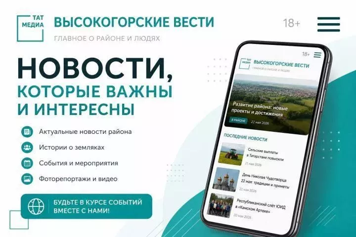 Какие материалы сайта Высокогорского района заинтересовали читателей