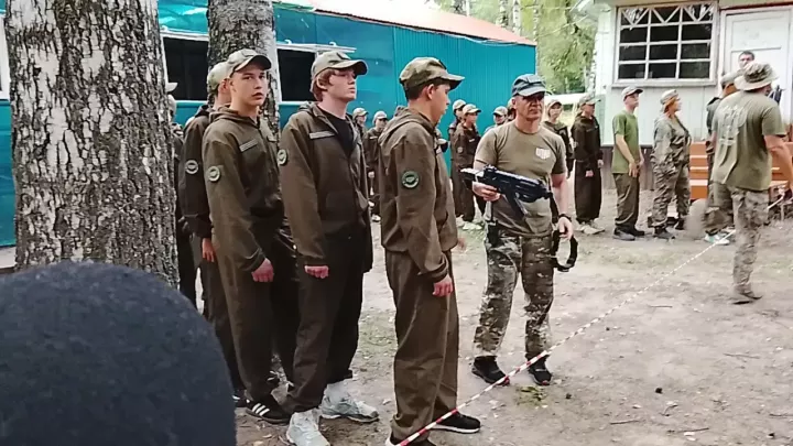 В «Чайке» завершилась смена Центра «ВОИН» для юных курсантов