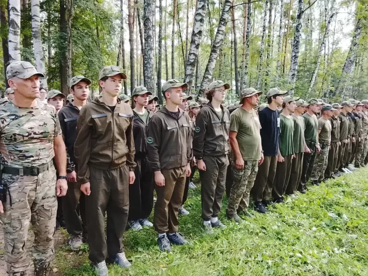В «Чайке» завершилась смена Центра «ВОИН» для юных курсантов