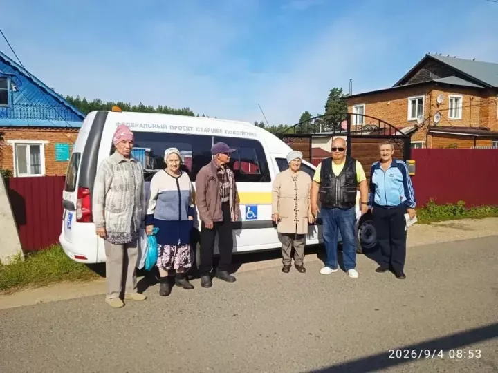 Более 960 пожилых жителей Высокогорского района доставили в медорганизации