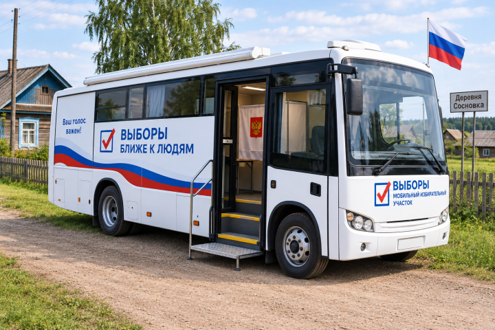 В Высокогорском районе автобусы для голосования приедут в удаленные села