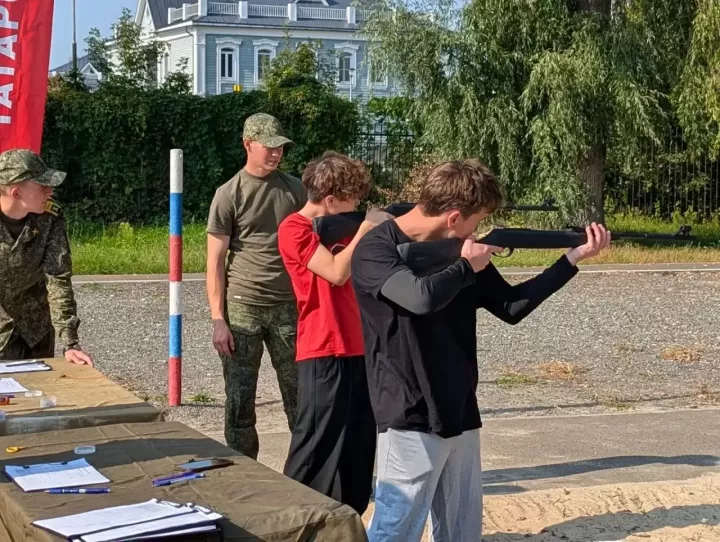 Юнармейцы Дубъязской школы заняли четвертое место на «Юном танкисте»