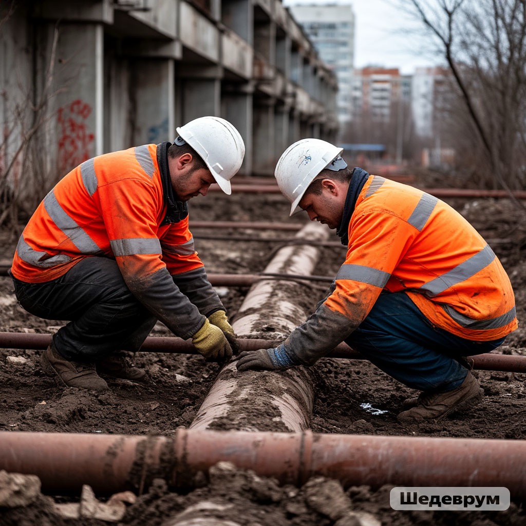 Alt: ремонт тепловых сетей Татарстан