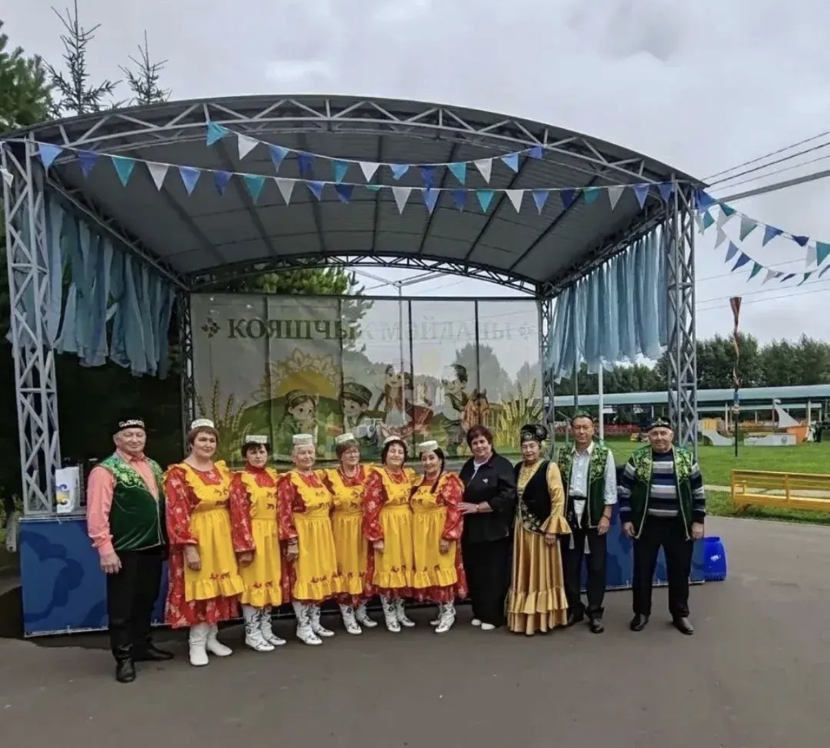 Участников фестиваля Высокогорского района