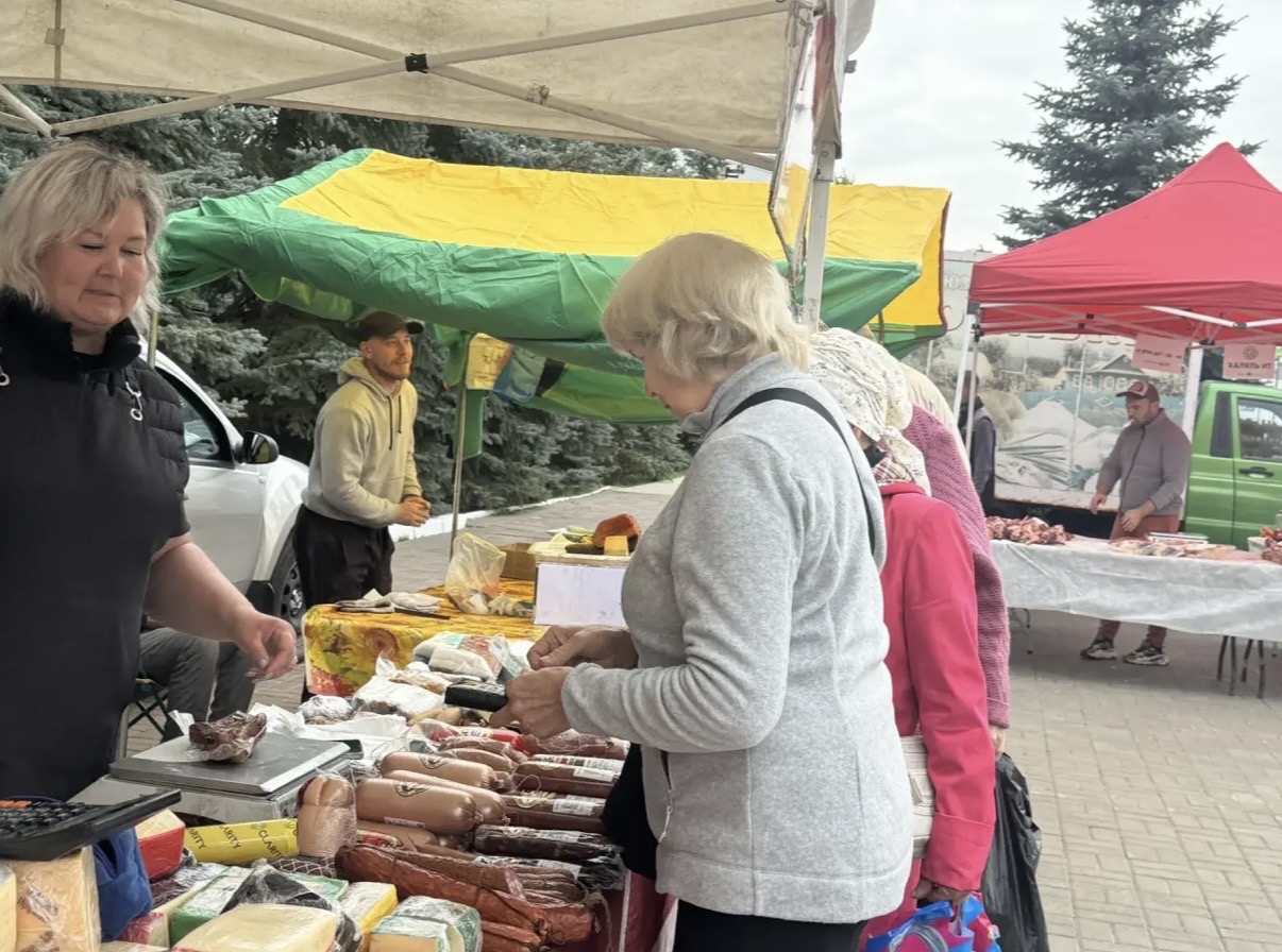 Продукция на осенней ярмарке