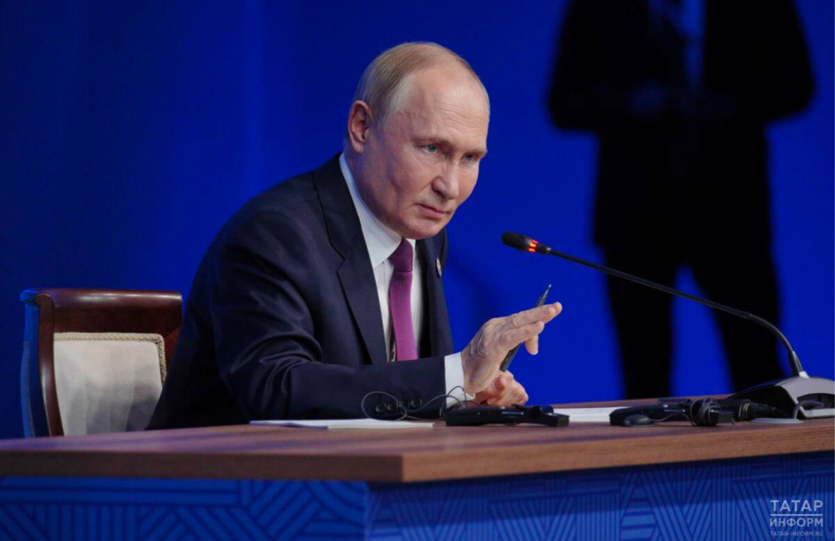 Владимир Путин на мероприятии