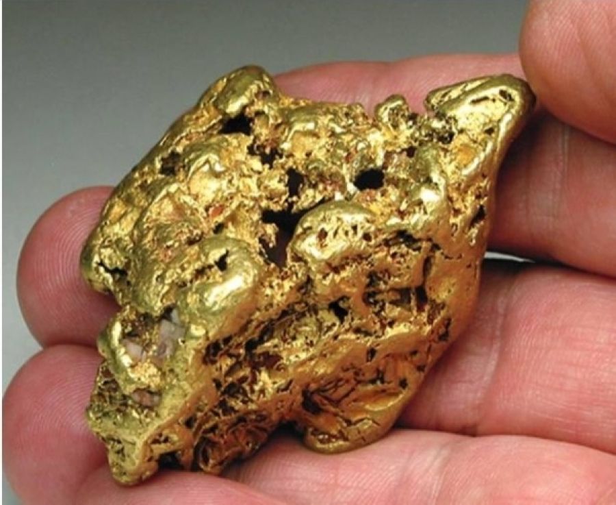 Как выглядит золото в природе в камне фото