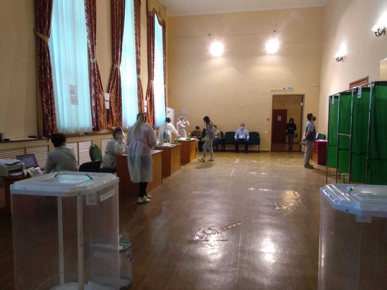 Заключительный день голосования проходит в Высокогорском районе. Фотоотчет