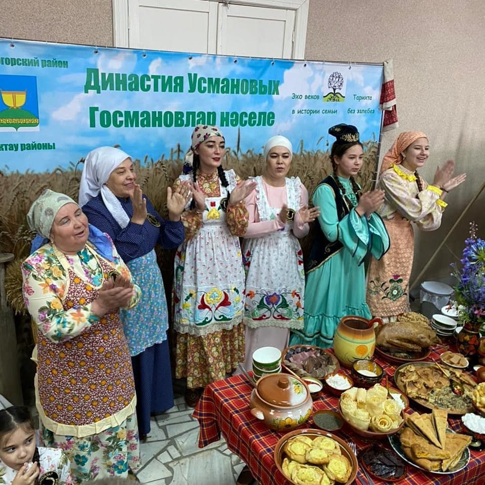 Семья Усмановых Высокогорского района приняли участие в Фестиваля родословной «Эхо веков в истории семьи – Тарихта без эзлебез».