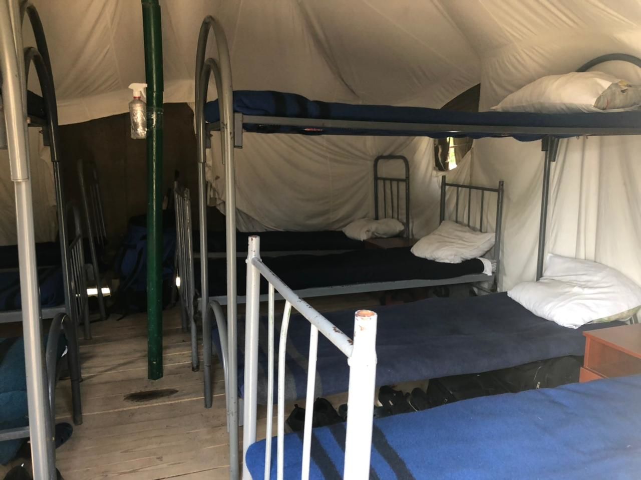 Палаточный лагерь «Юный парашютист» посетил Азат Зиганшин