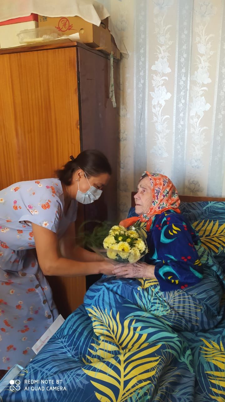 Жительница села Шапши  отметила 90-летний юбилей