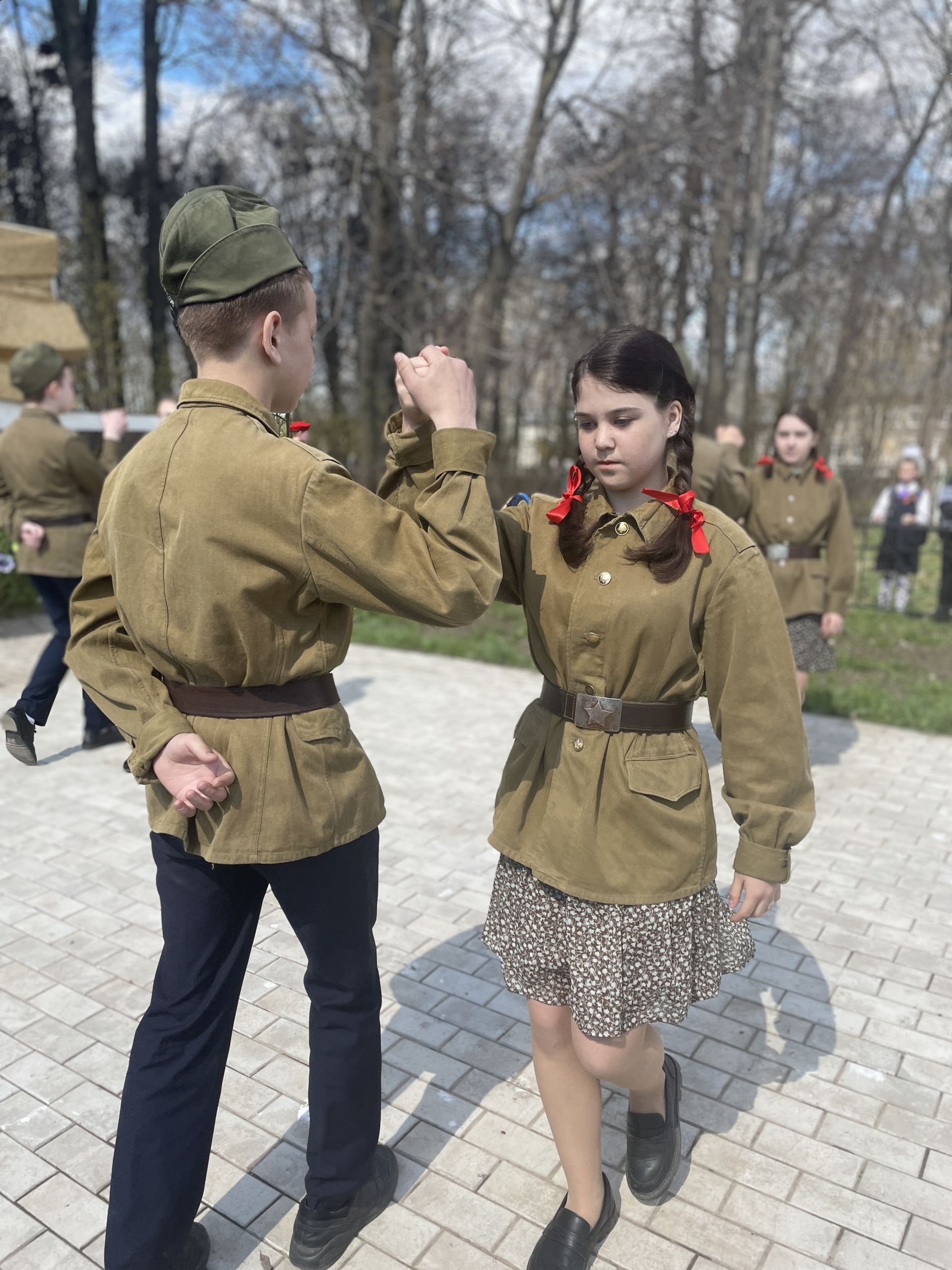 В селе Шапши прошёл митинг, посвящённый празднованию Дня Победы