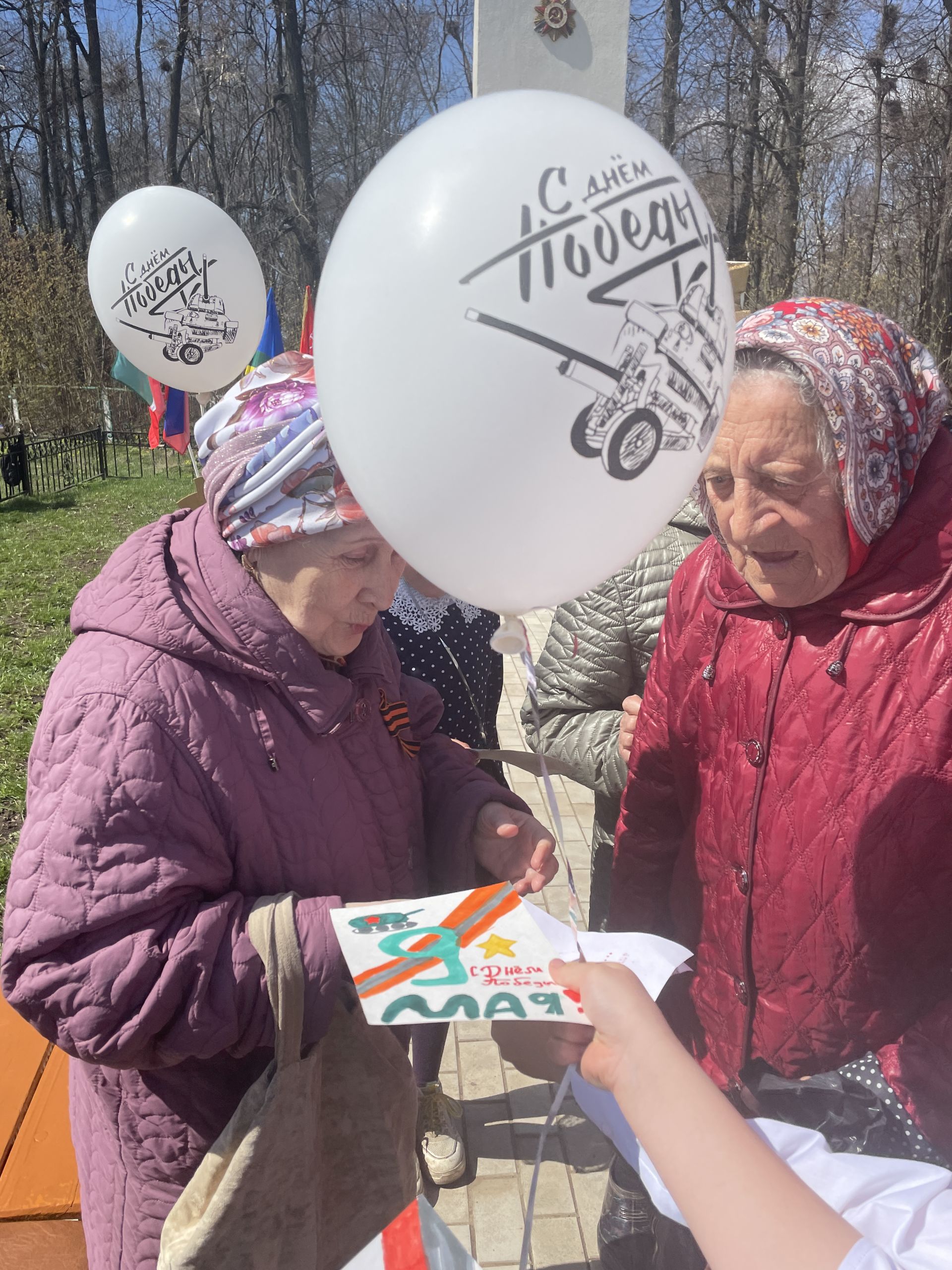 В селе Шапши прошёл митинг, посвящённый празднованию Дня Победы